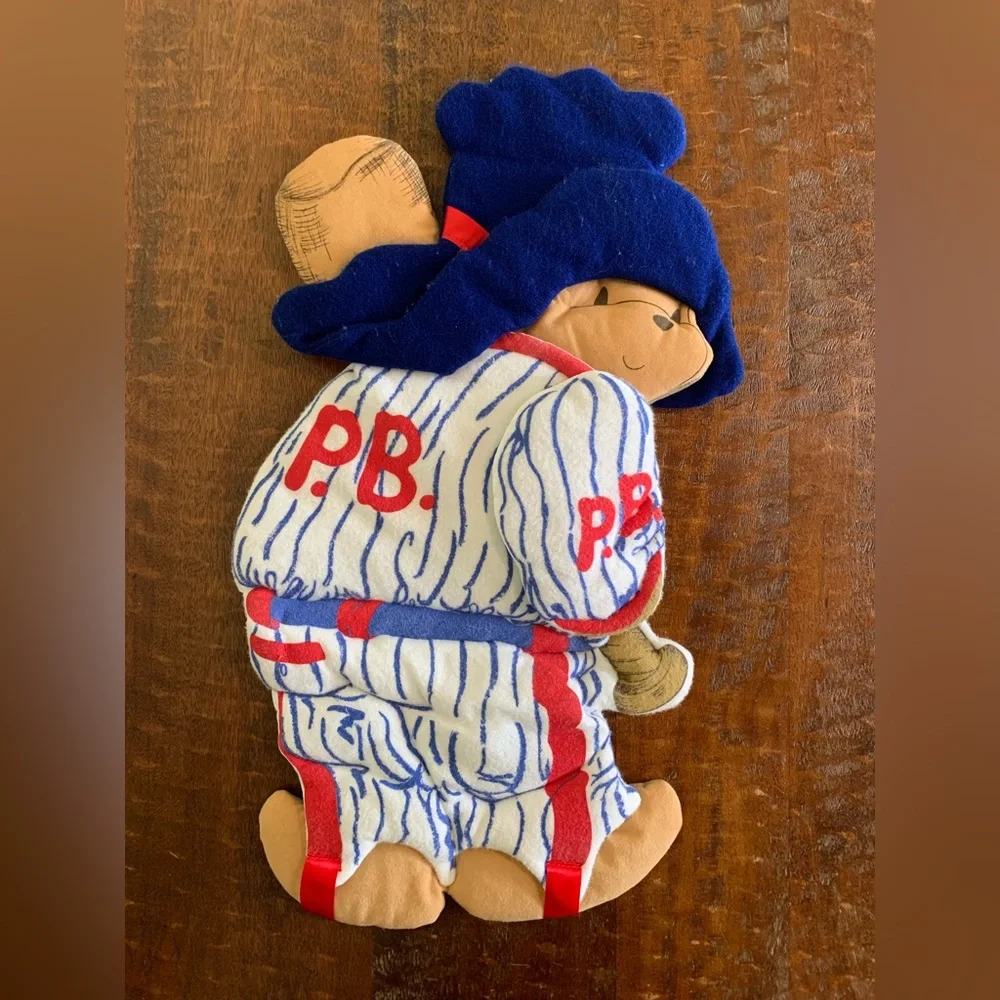 VTG Infantino Eden Toys Paddington Bear 🐻 2pc Sports ⚽️ ⚾️ Theme Wall Decor - Picture 6 of 10